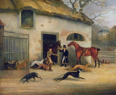 Coursing: Setting Off by Samuel Henry Alken